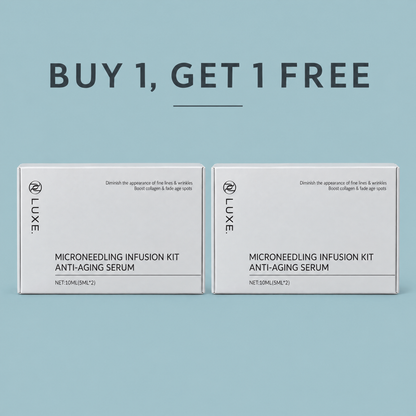 Buy 1, get 1 free: two LUXE Micro-Infusion Kit boxes