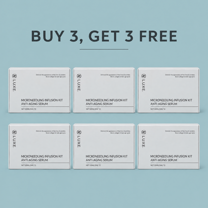 Buy 3, get 3 free: six LUXE Micro-Infusion Kit boxes